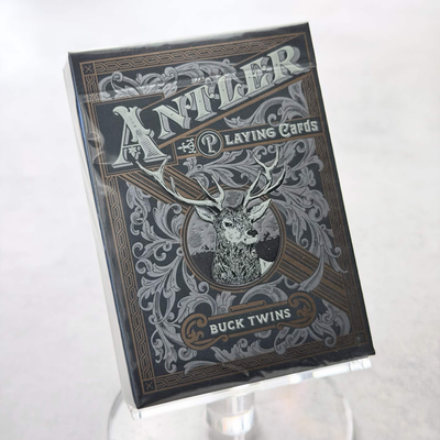 Antler (Black) Playing Cards