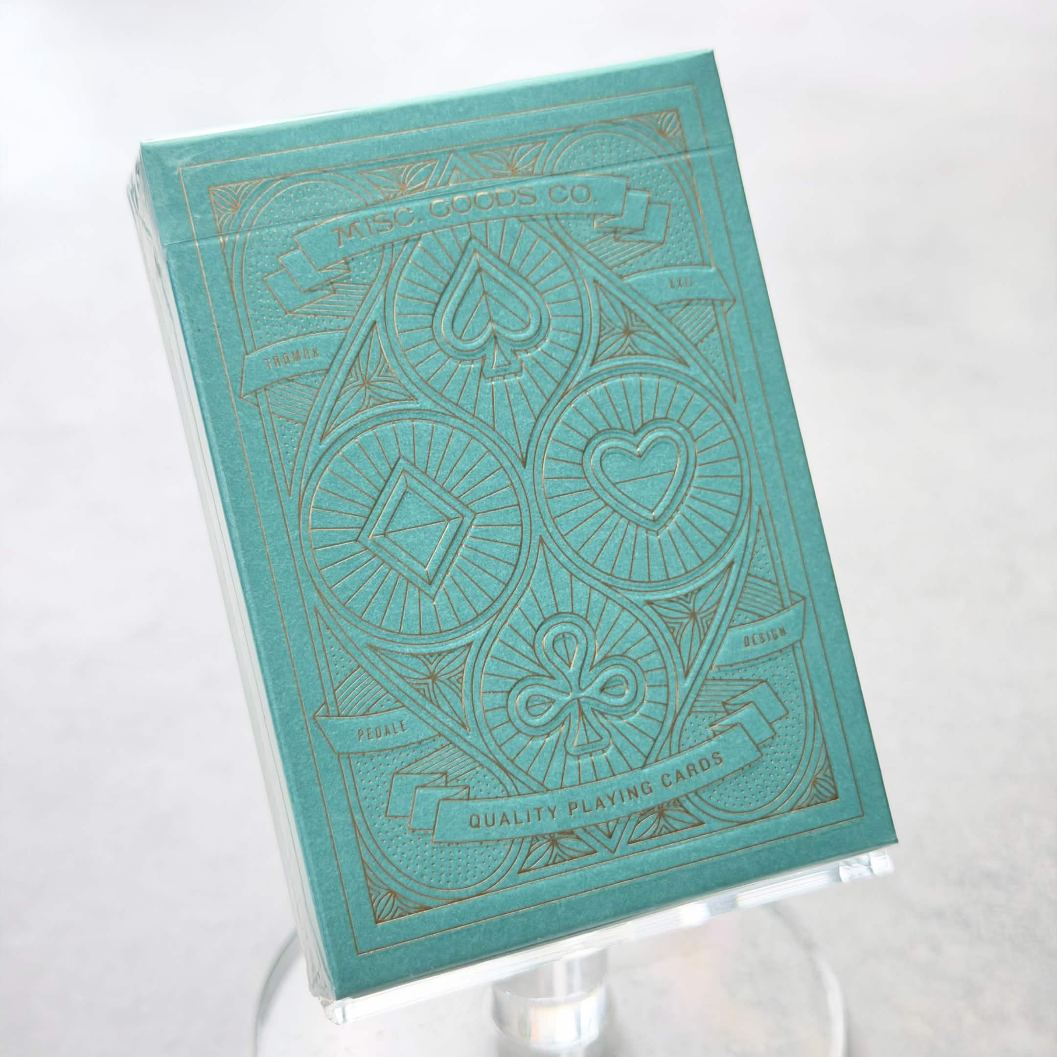 Misc Goods (Green) Playing Cards