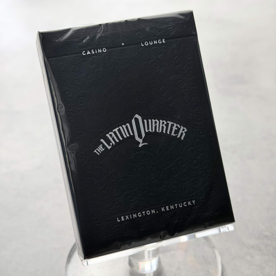 The Latin Quarter (Ebony Gilded, Signature Edition) Playing Cards