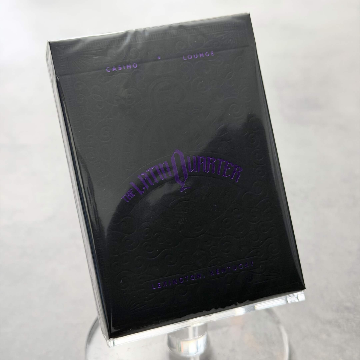 Latin Quarter (Purple Gilded, Signature Edition) Playing Cards