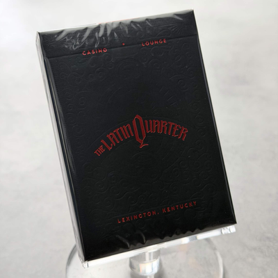 The Latin Quarter (Red Gilded, Signature Edition) Playing Cards