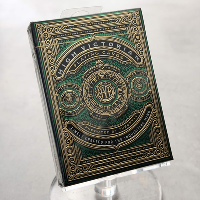 High Victorian (Green) Playing Cards