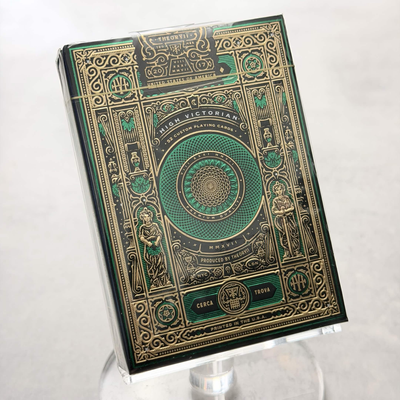 High Victorian (Green) Playing Cards