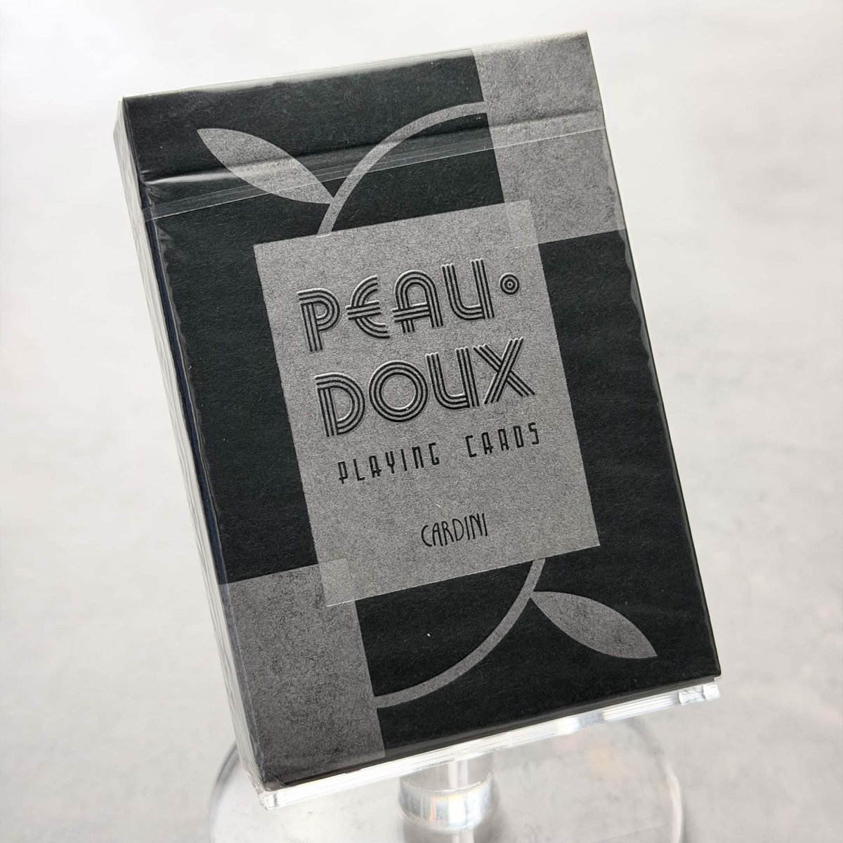 Peau Doux (Silver) Playing Cards