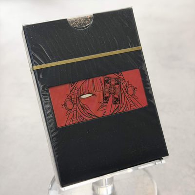 Vivid Kingdoms (Black) Playing Cards