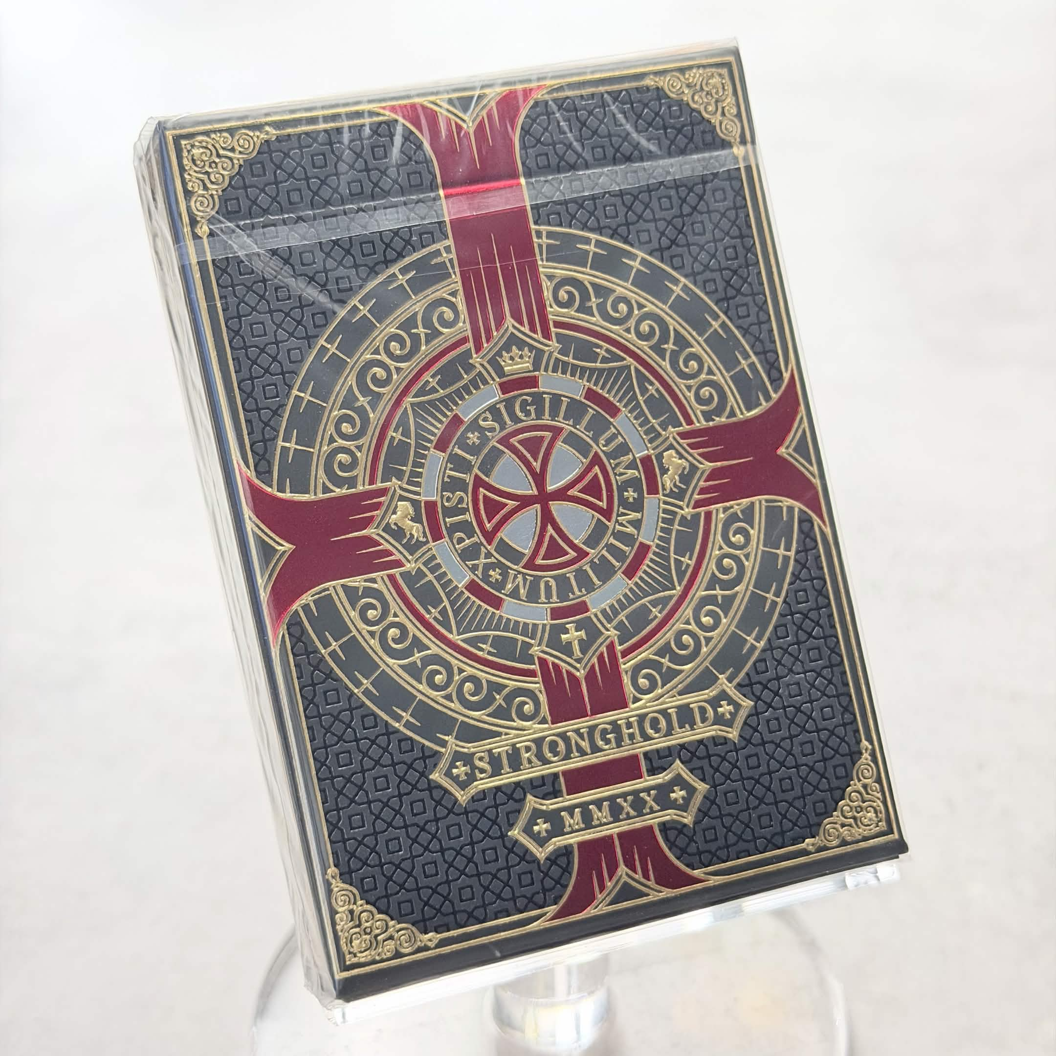 Stronghold (Gilded Crimson Special Edition) Playing Cards