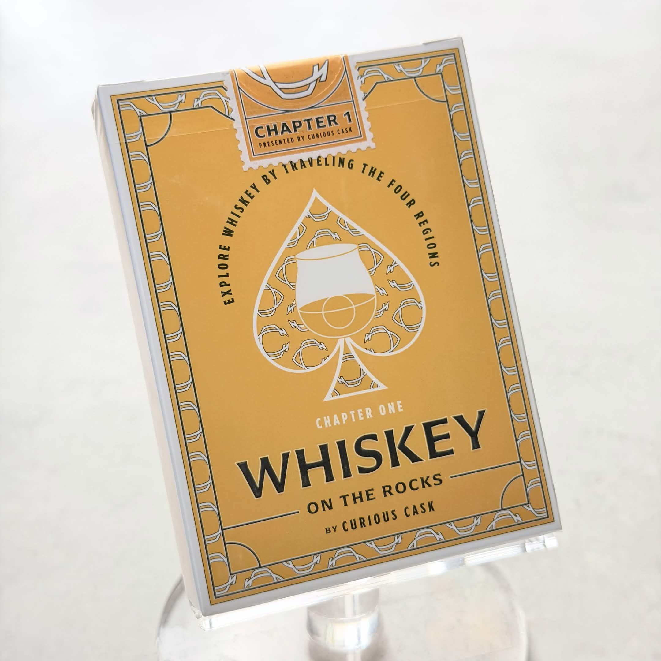 Whiskey - On The Rocks Playing Cards