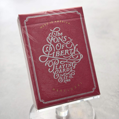 The Sons Of Liberty (Red) Playing Cards