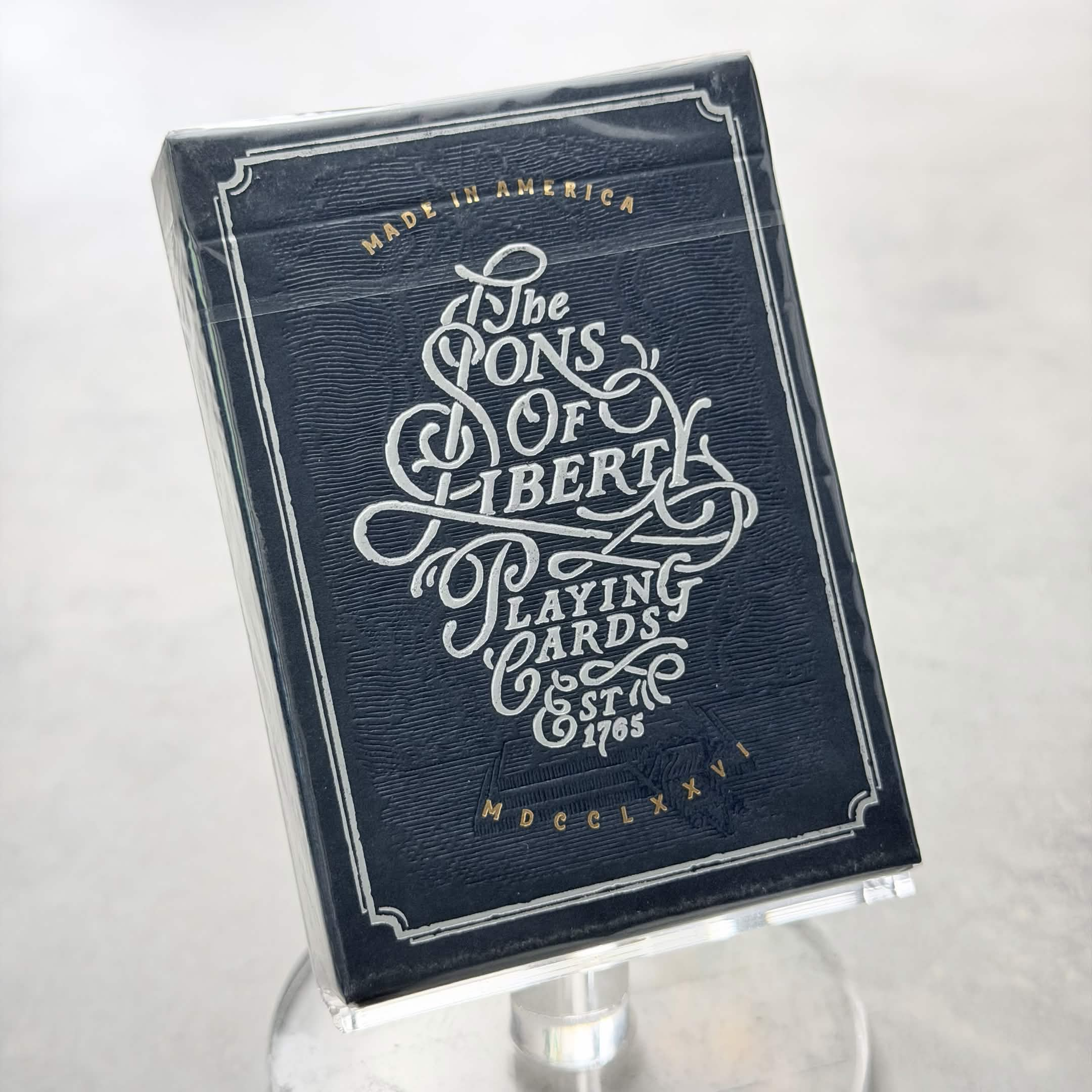 The Sons Of Liberty (Patriot Blue) Playing Cards