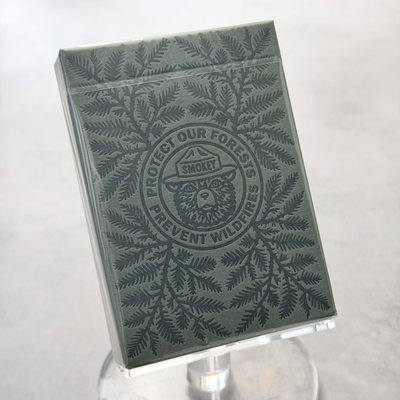 Smokey Bear (Dark Green) Playing Cards