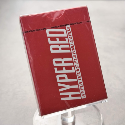 Hyper Red Playing Cards