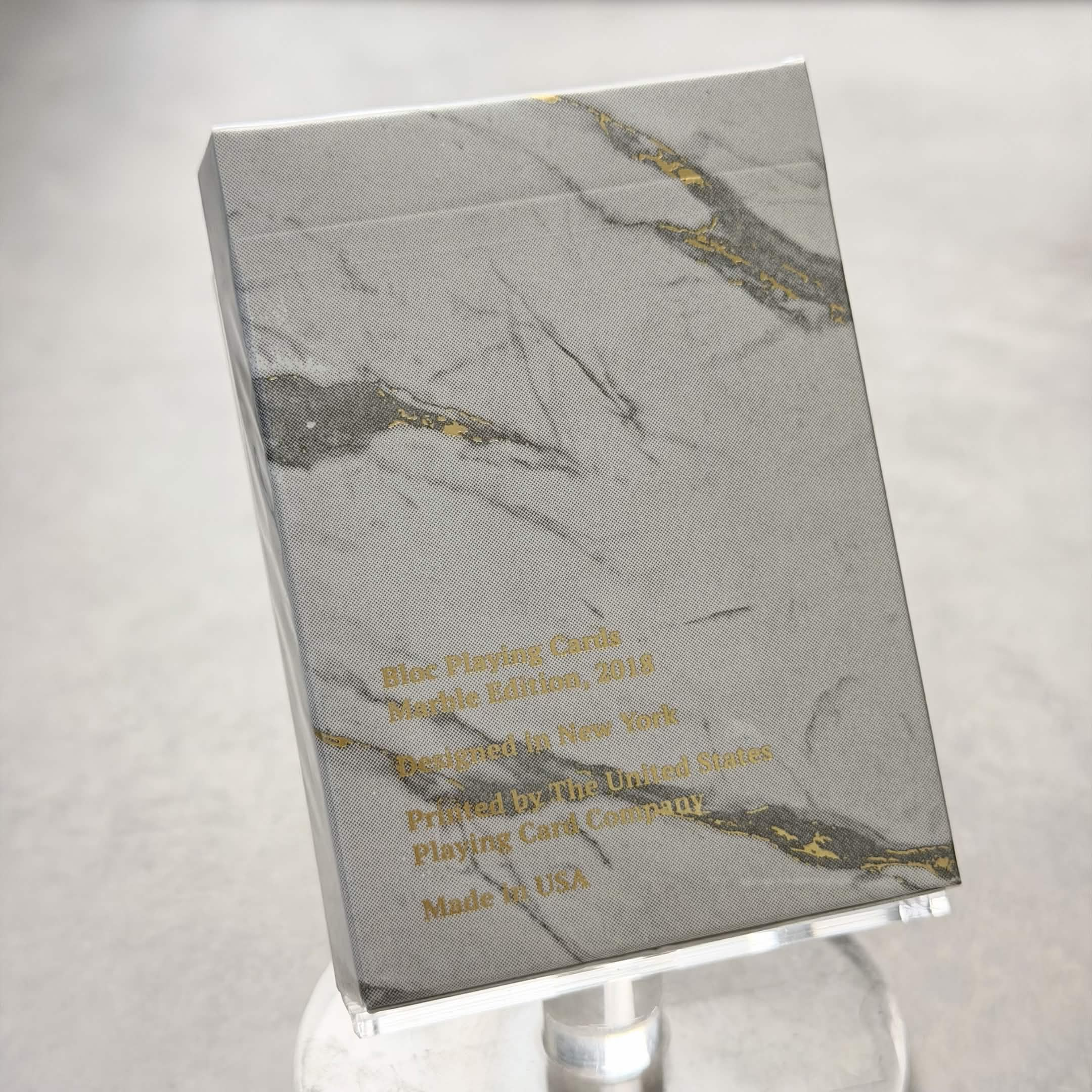 Bloc (Marble) Playing Cards