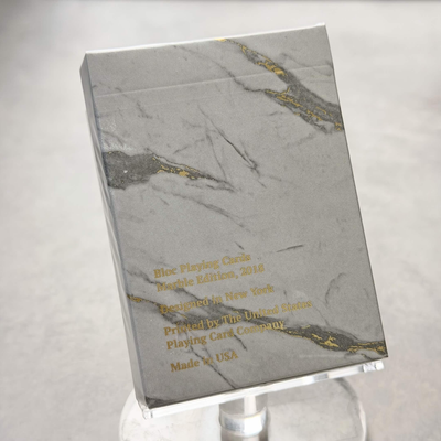 Bloc (Marble) Playing Cards