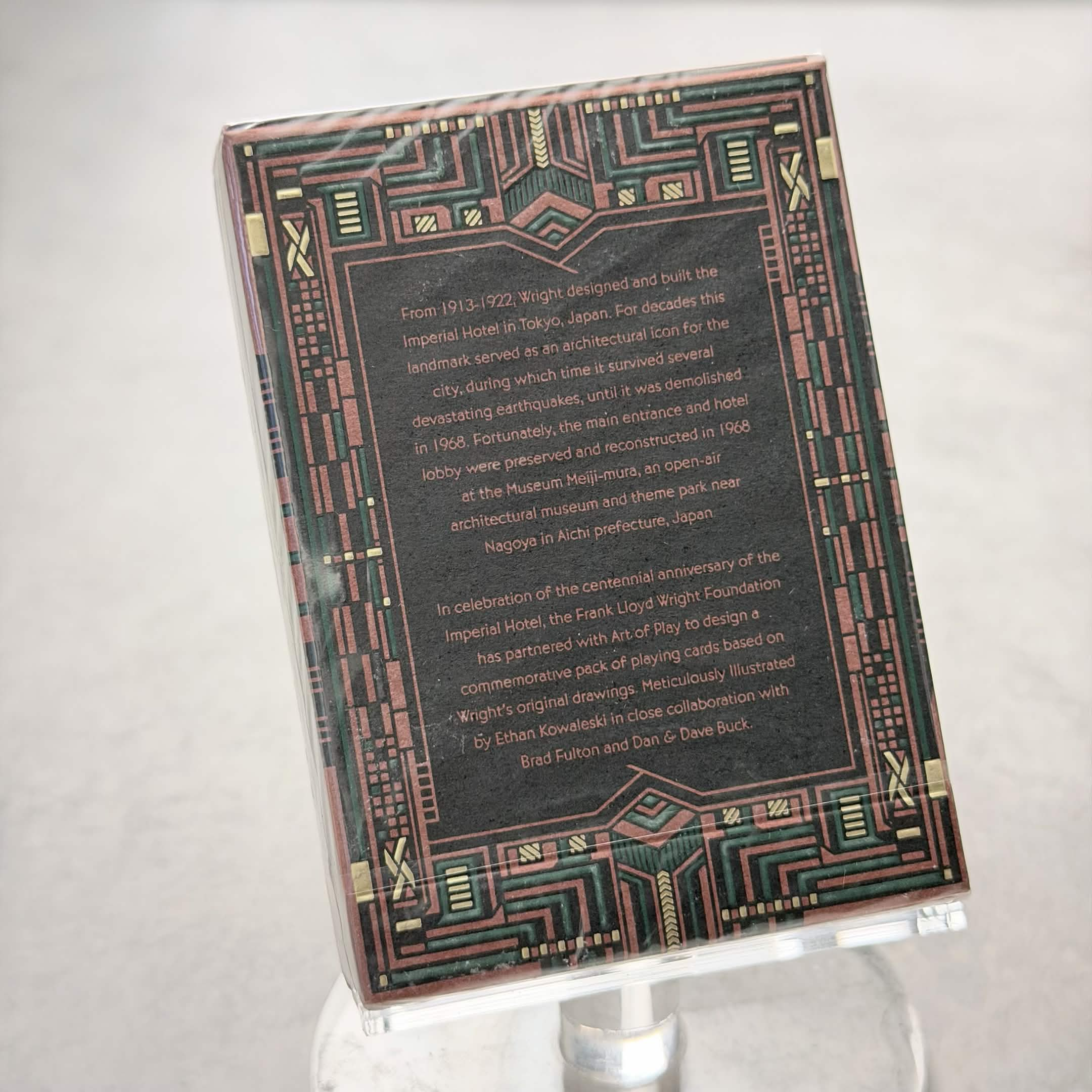 Imperial Hotel Playing Cards