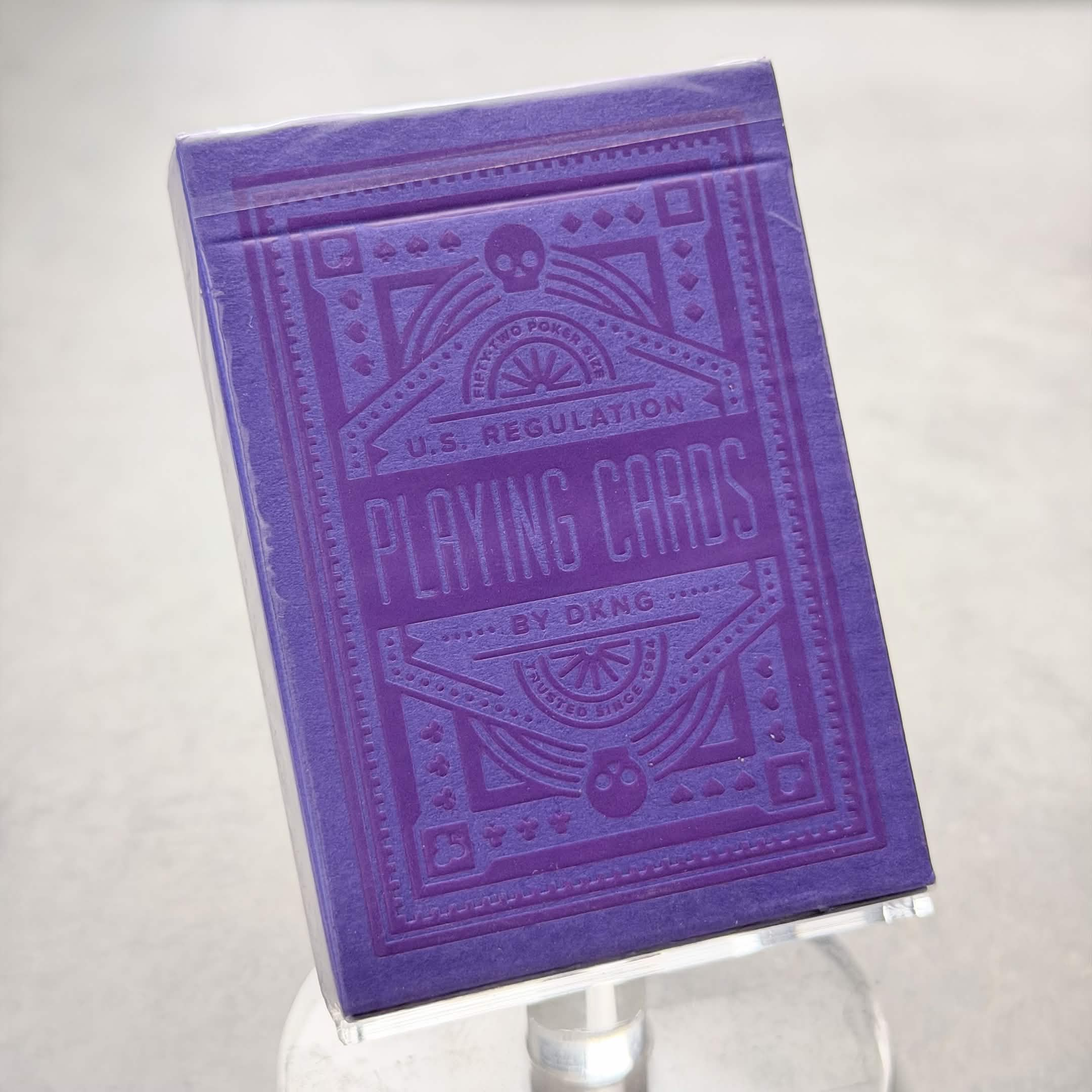 DKNG Wheels (Purple) Playing Cards