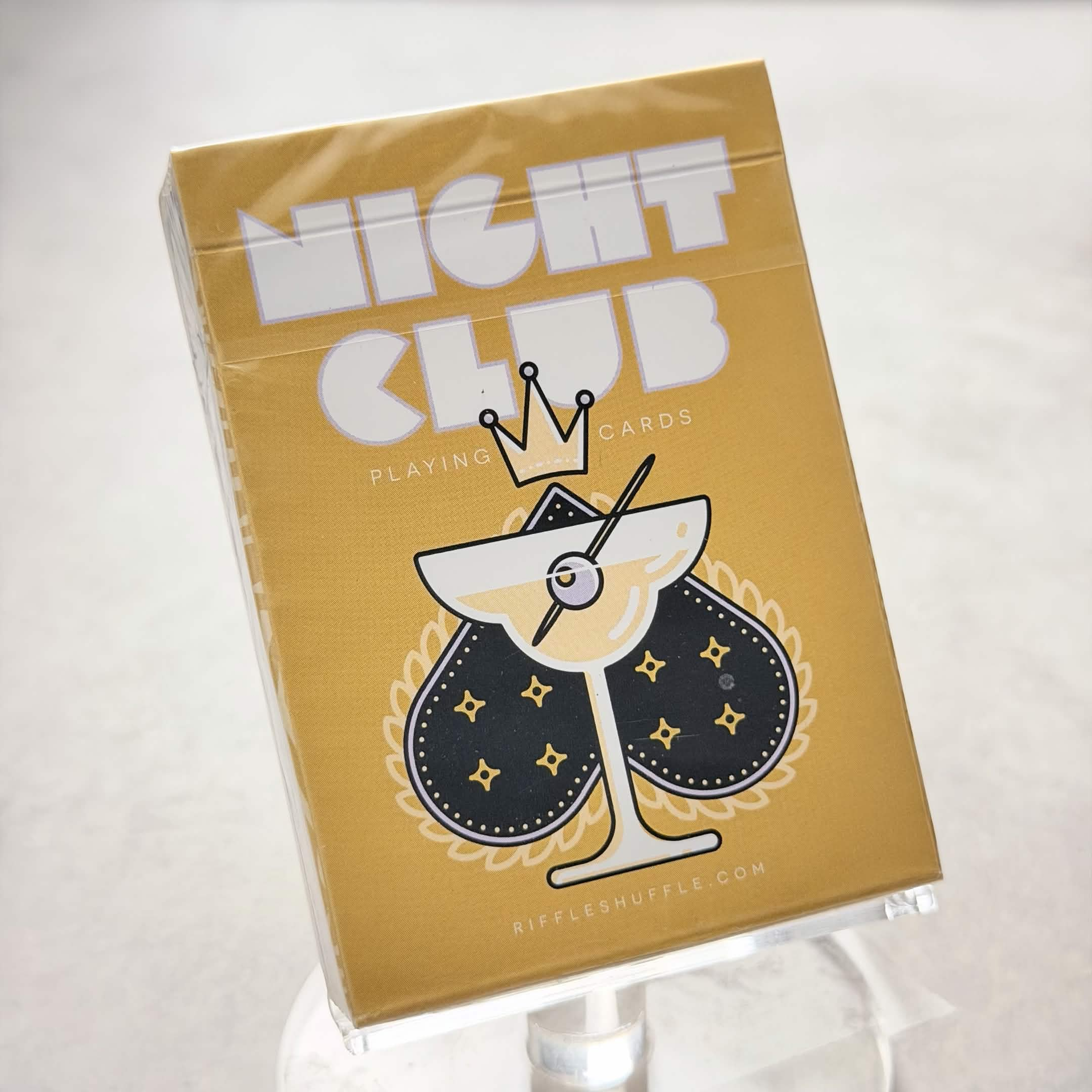 Night Club - Champagne (Gilded) Playing Cards