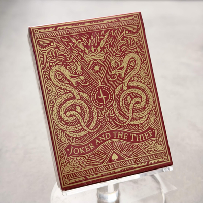 Joker And The Thief - Blood Red Edition (V2) Playing Cards
