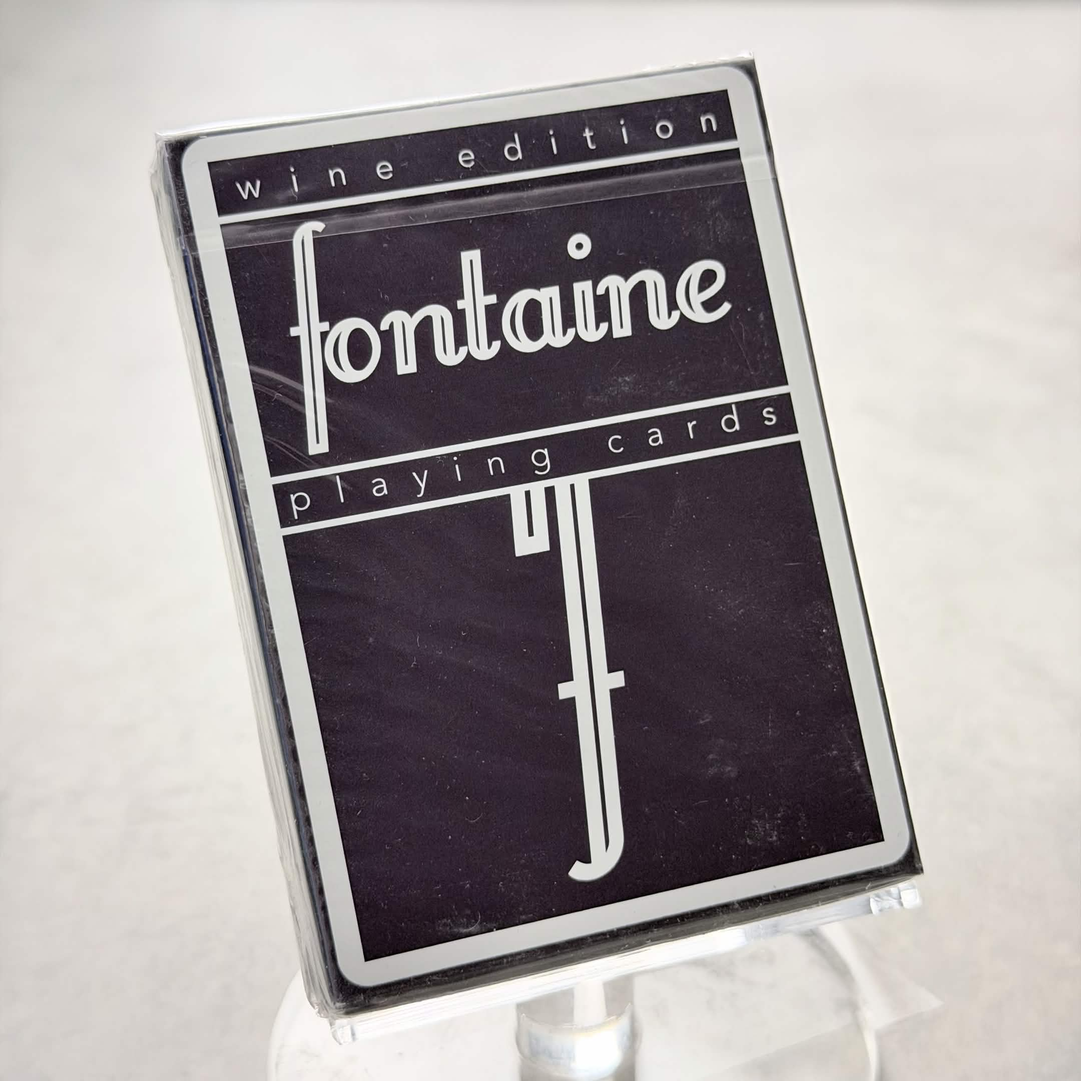 Wine Playing Cards