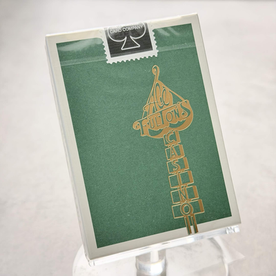 Ace Fulton's Casino (Green) Playing Cards