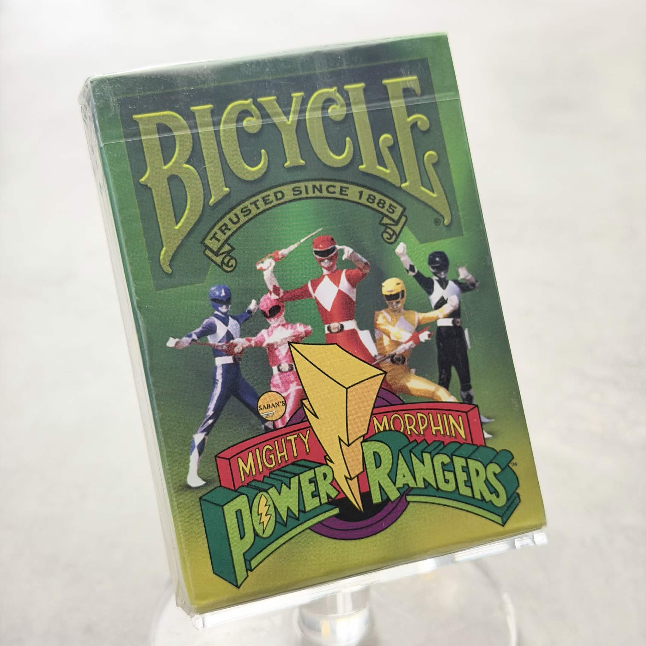 Bicycle Power Rangers [SEALED / MINOR TUCK DEFECTS]