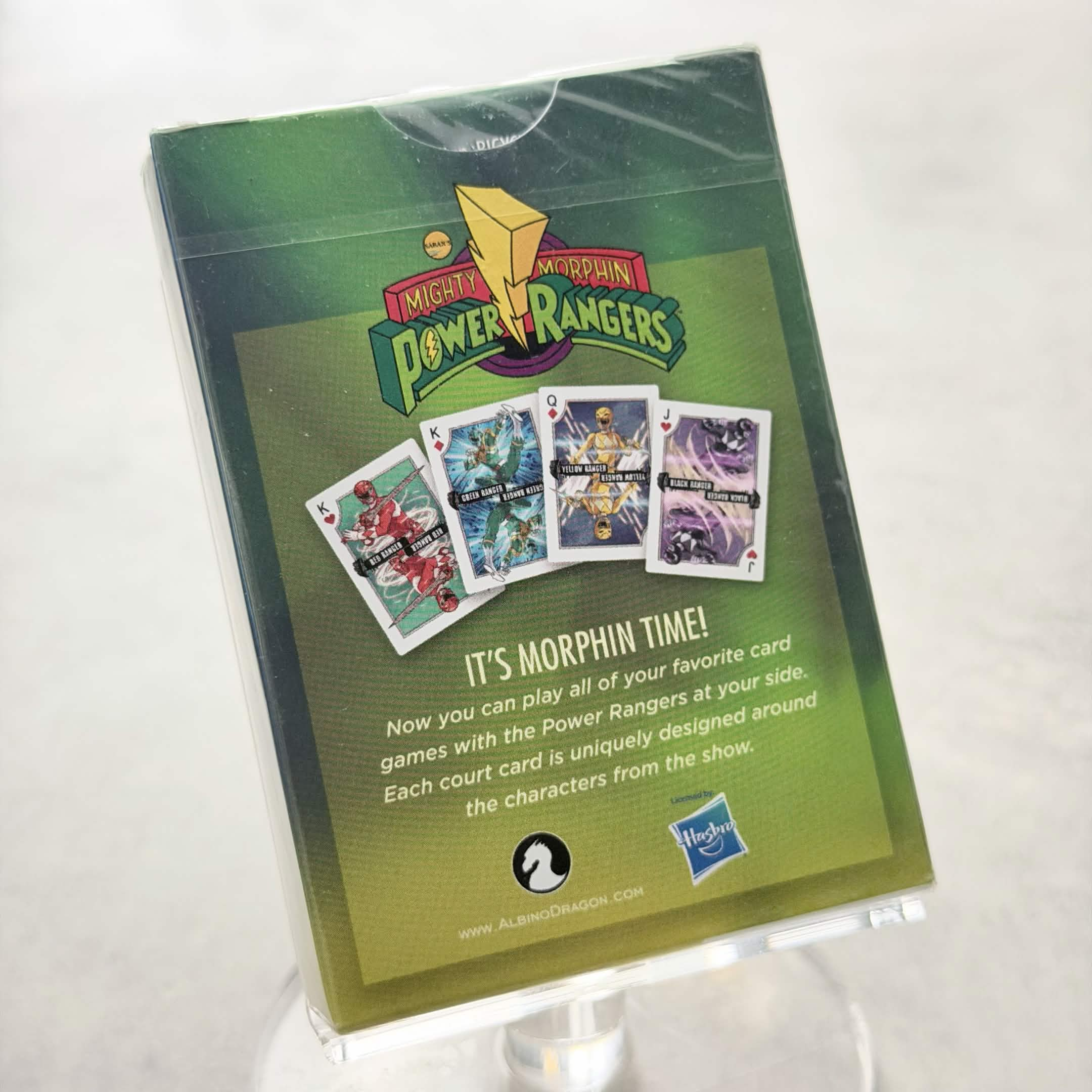 Bicycle Power Rangers [SEALED / MINOR TUCK DEFECTS]