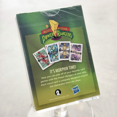 Bicycle Power Rangers [SEALED / MINOR TUCK DEFECTS]