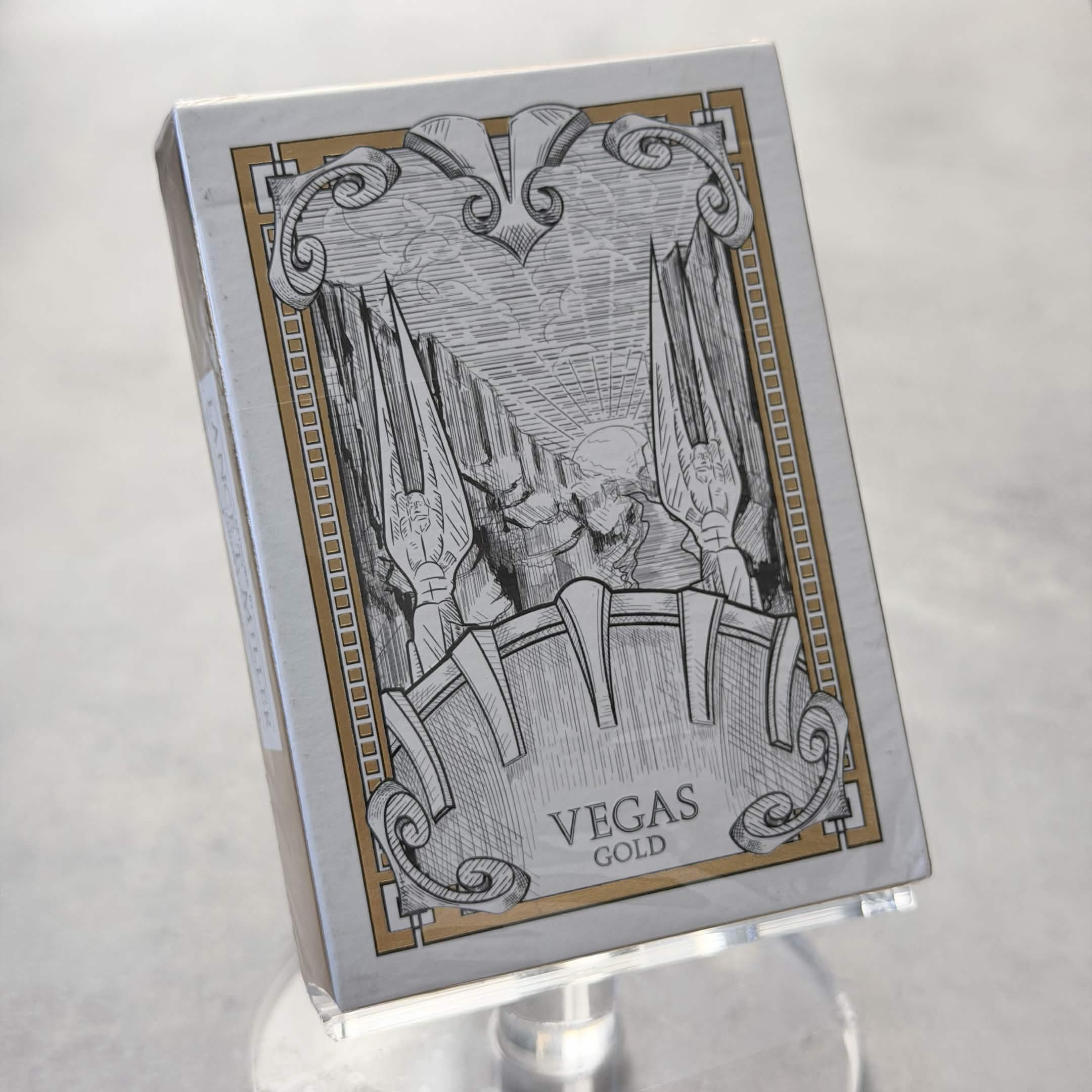 Vegas Gold Diffractor [SEALED / MINOR TUCK DEFECTS]