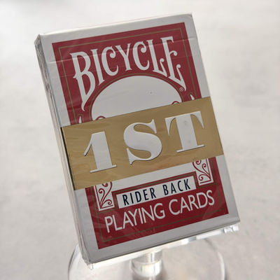 Bicycle 1st Rider Back (Red) [SEALED / MINOR TUCK DEFECTS]