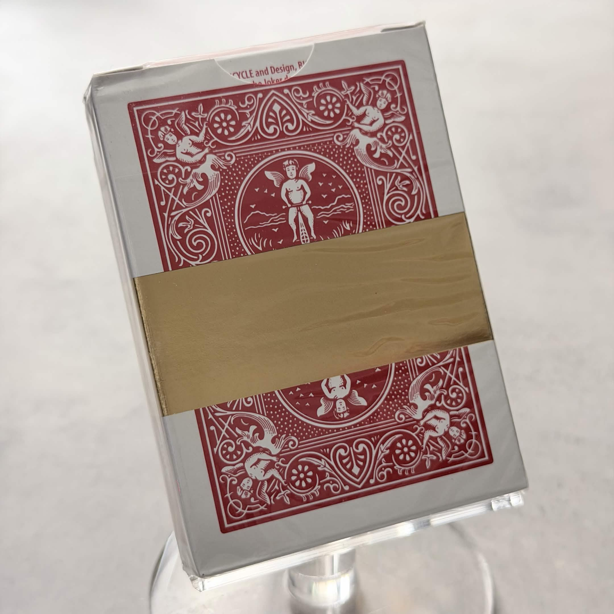 Bicycle 1st Rider Back (Red) [SEALED / MINOR TUCK DEFECTS]