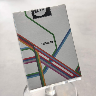 Fulton Street 1972 - Vignelli Map [SEALED / MINOR TUCK DEFECTS]