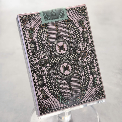 The Lepidopterist (Pink) Playing Cards