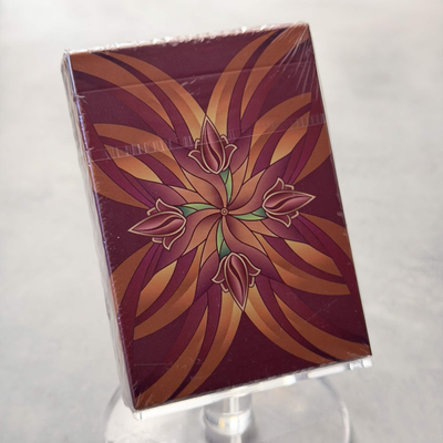 No. 7 (Burgundy Red) Playing Cards