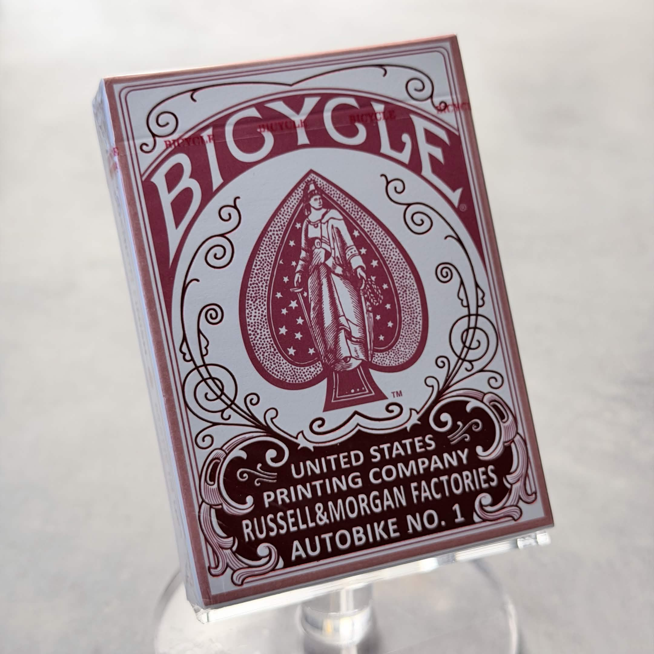 Bicycle Autobike No. 1 Foil (Red) [SEALED / MINOR TUCK DEFECTS]