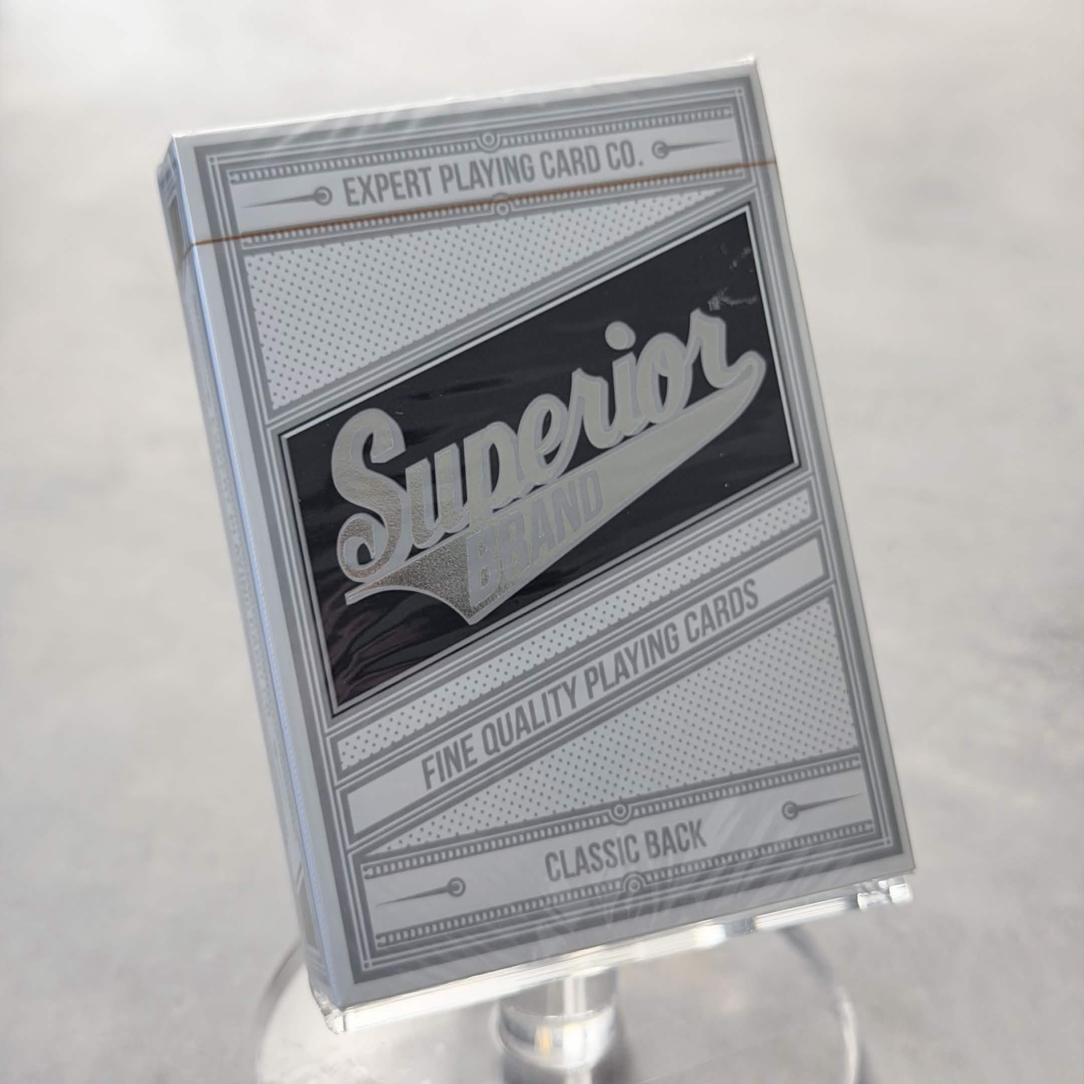 Superior Classic Back (Black) Playing Cards