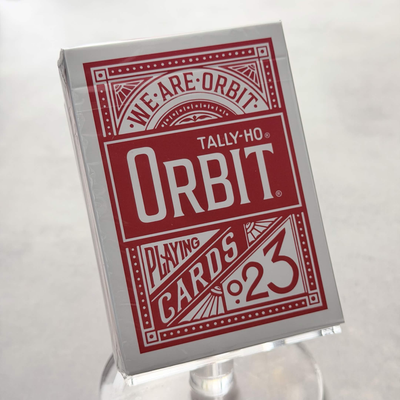 Tally-Ho Orbit (Red) Playing Cards