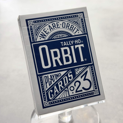 Tally-Ho Orbit (Blue) Playing Cards