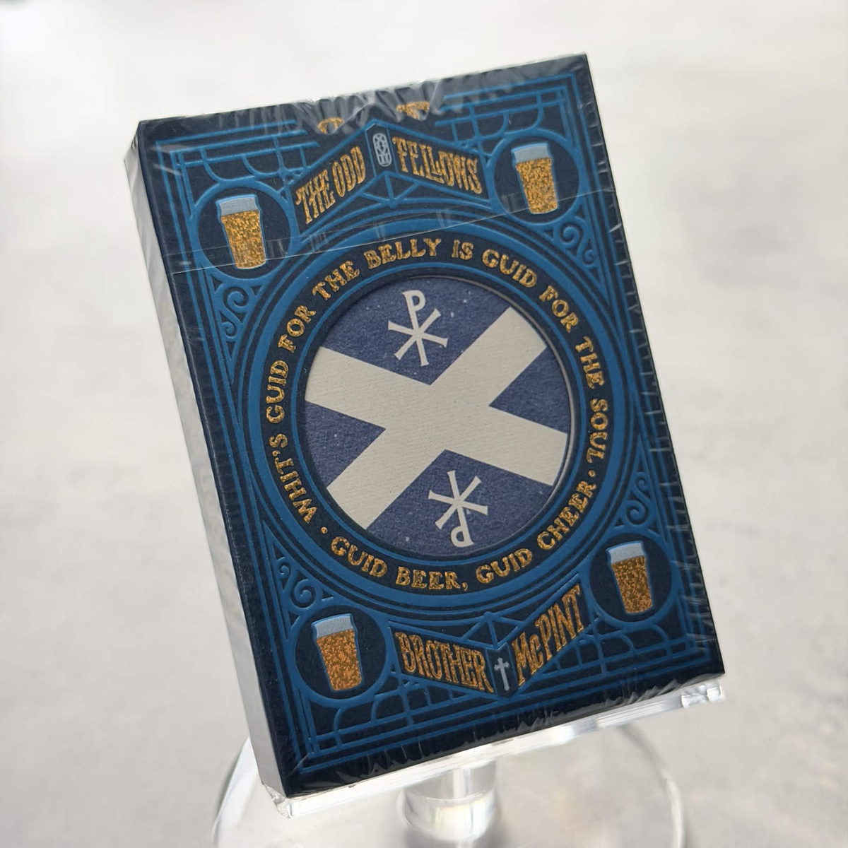 The Odd Fellows: From The Sanctuary (Brother McPint) Playing Cards
