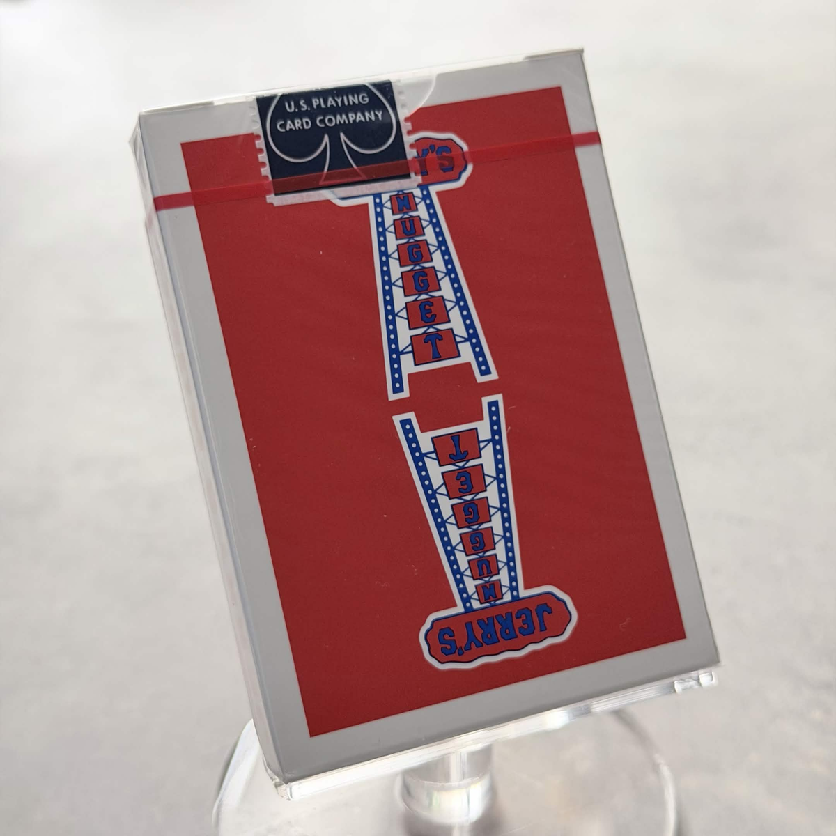Jerry's Nugget - Modern Feel (Red) Playing Cards