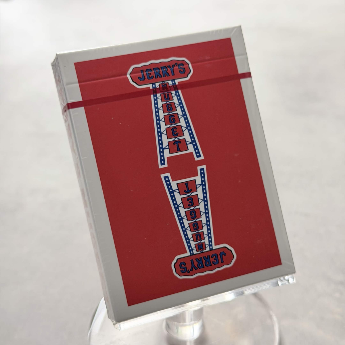Jerry's Nugget - Vintage Feel (Red) Playing Cards