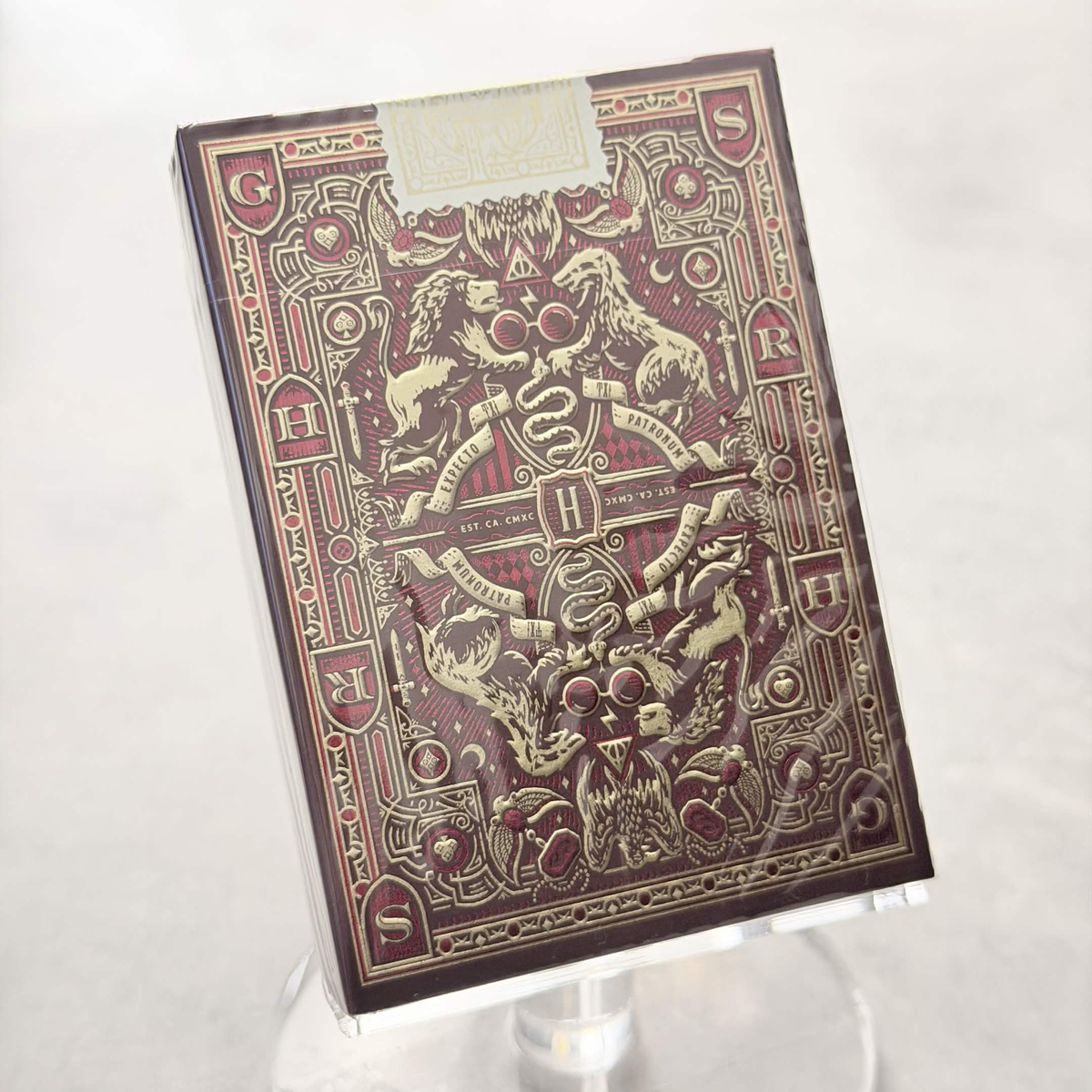 Harry Potter (Gryffindor Red) Playing Cards