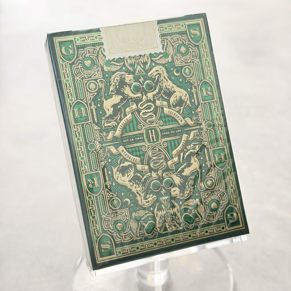 Harry Potter (Slytherin Green) Playing Cards