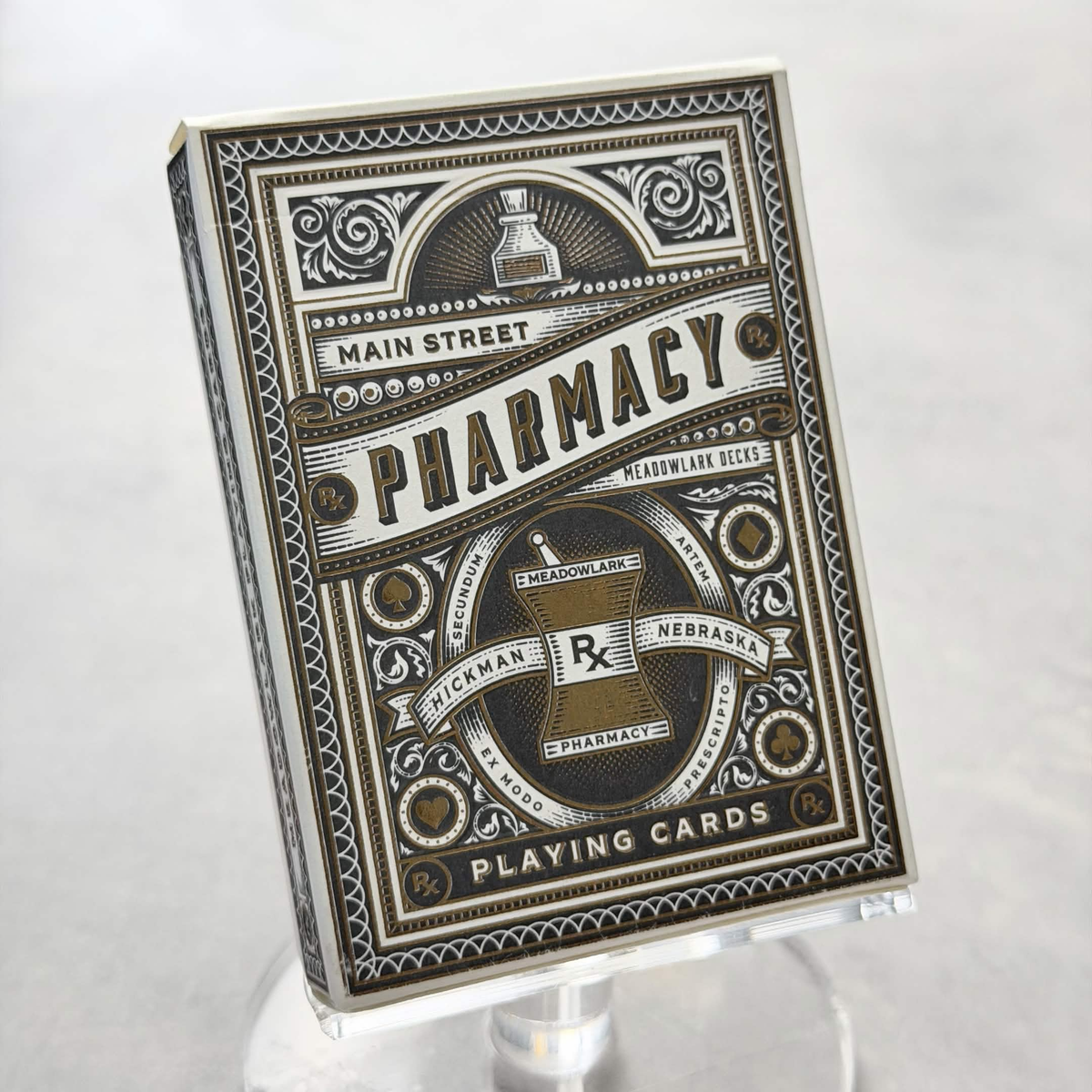 Pharmacy On Main Street - Vintage Collector's Tin [OPENED / DECK LIKE NEW]
