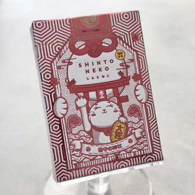 Shinto Neko (Red) Playing Cards