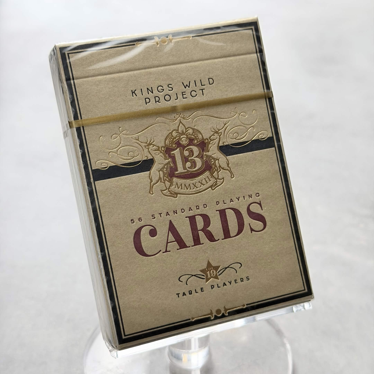 Table Players Vol. 19 (Gilded "Слава Cigarettes") Playing Cards