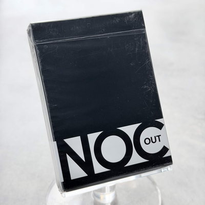 Noc Out (Black) Playing Cards