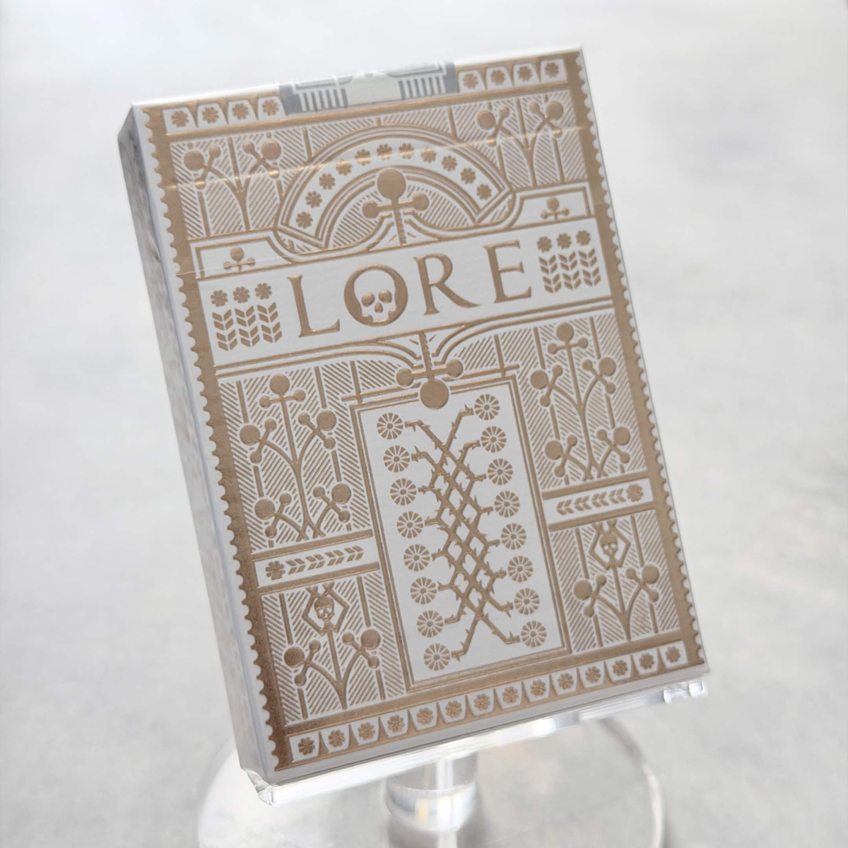 Lore - Private Reserve (Rose Gold Gilded) Playing Cards