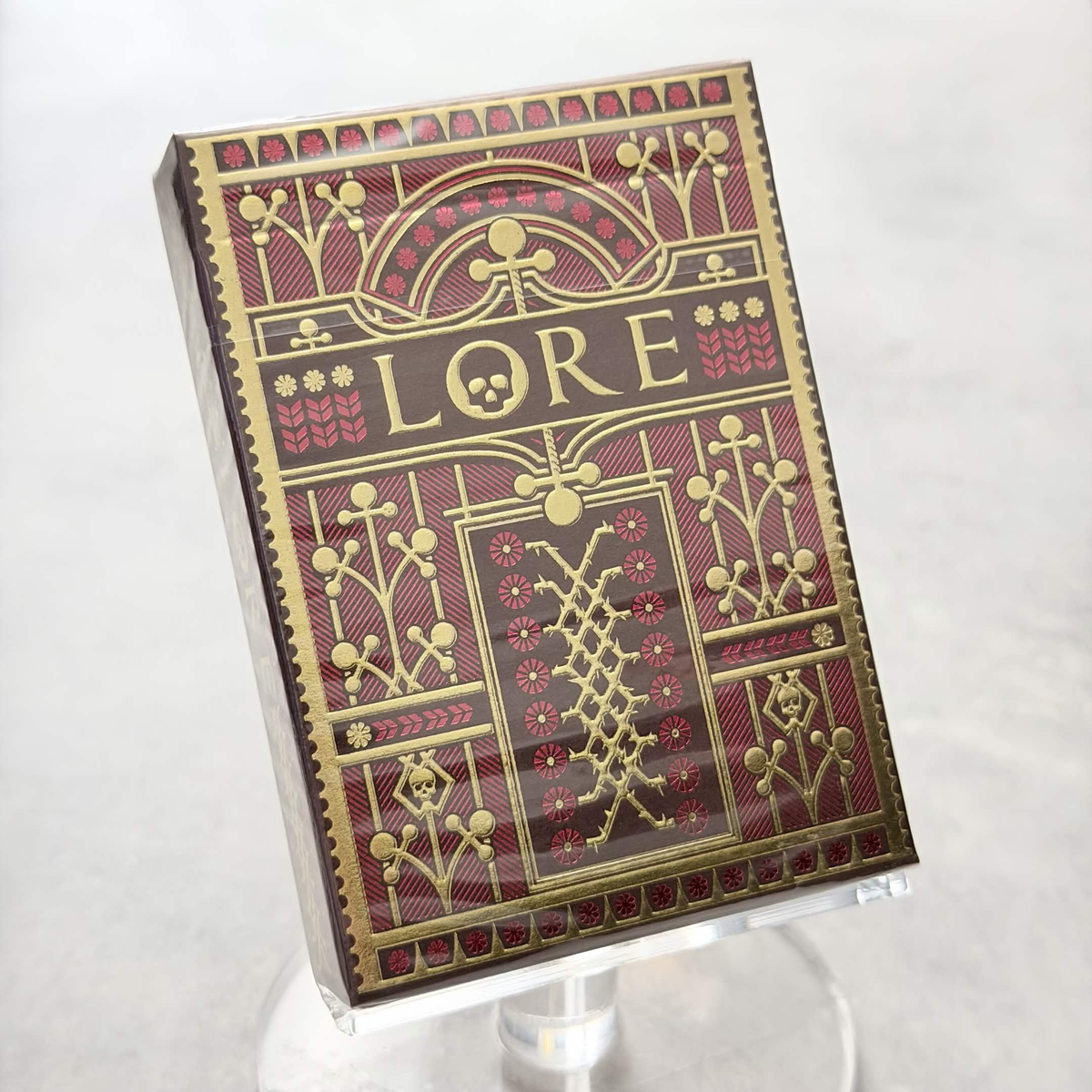 Lore (Midwinter Red) Playing Cards