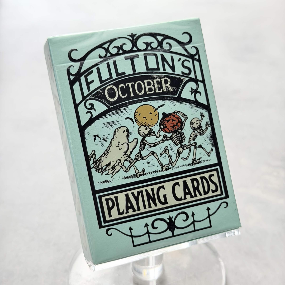 Fulton's October V4 (UV Glow Green) Playing Cards