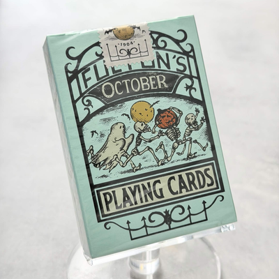 Fulton's October V4 (UV Glow Green) Playing Cards