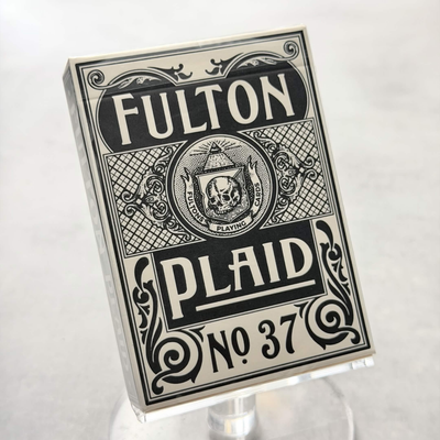 Fulton Plaid No. 37 (White Whiskey) Playing Cards